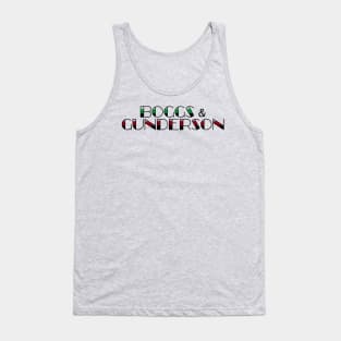 B&G Tattoo Font Tank Top